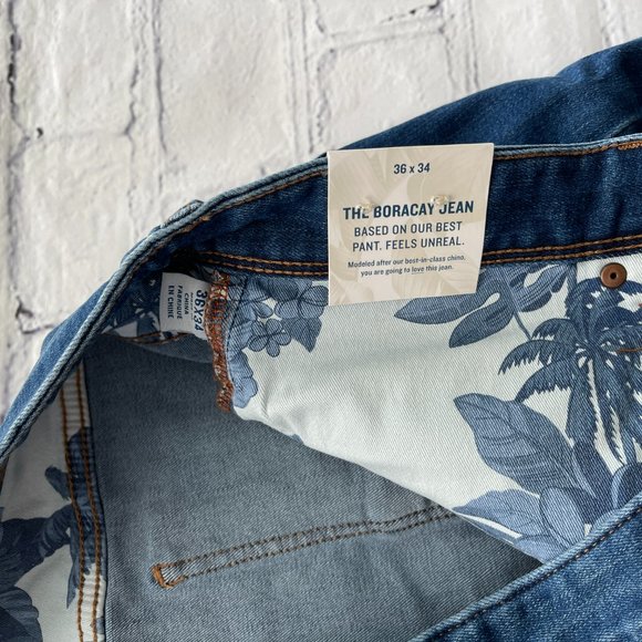 Tommy Bahama Boracay Jeans - Med Indigo Wash - Picture 9 of 11